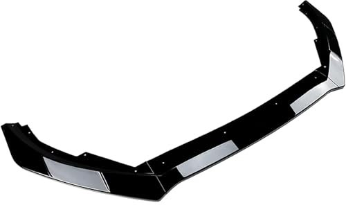 MAAIQTIND Frontspoiler, für Ford Focus MK4 ST Line 2019-2022 Spoilerlippe AntiKollision Abriebfest Frontstoßstange Lippe Auto Zubehör,Gloss Black
