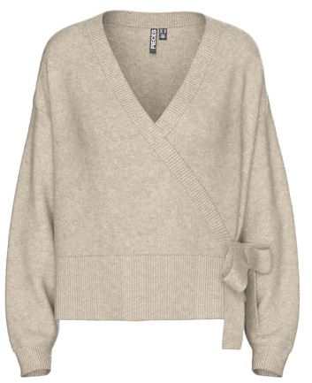 PIECES Female Strickjacke PCMALOU WICKEL