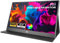 Rii RS100 - Monitor multimedia portátil de 15,6 pulgadas, ultrafino, IPS Full HD 1080p 60 Hz, HDR, Eye Care, 16:9, altavoces estéreo integrados, entradas de audio/vídeo USB-C y Mini HDMI, funda con