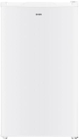 Svan Congelador Vertical Blanco SCV85502E. Capacidad 60 Litros, Puerta Reversible, Bajo nivel Sonoro, Eficiencia Energética Clase E
