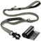Strapazierfähige Taktische Hundeleine - 1.35-1.9M Hundeleine Verstellbar mit Müllsack, Stark Reflektierend Schnellverschluss Karabiner Sicherheitsleine Dog Leash Hundeleine für mittelgroße Große Hunde