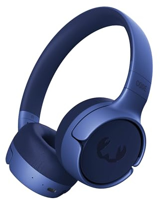 Fresh 'n Rebel Code Fuse, Bluetooth Headphones, Wireless, 30 hours playtime, With Microphone and Voice Assistant, Volume control and play/pause buttons, Foldable (True Blue)