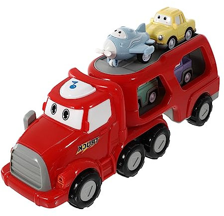 VICASKY 1 Satz Ingenieurspielzeug Auto mit Musik und Licht für Cartoon Design Sicherer für Geburtstagsfeiern und Spielzeuggeschenke für Jungen