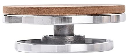 Perfeclan Schnitzrad Drehteller, Farbspray, Rotierendes Plattform Werkzeug, Malerei Drehteller für Displayartikel, Cu, 15cmx12cm