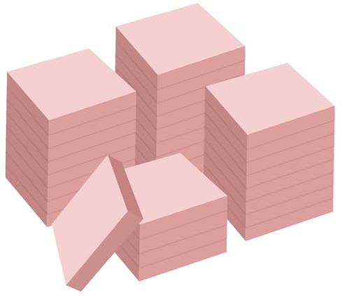 CHIHEUNG 30PCS Pink Rubber Carving Blocks, 2x2 Square Linoleum Blocks for Printmaking, Lino Sheets for Stamp Making & DIY Craft Projects
