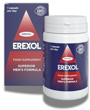 ErexoI Lot de 60 capsules pour la santé des hommes
