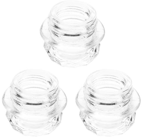 IMIKEYA 3pcs Glass Percolator Replacement Top Knob for Coffee Makers and Espresso Machines, Coffee Pot Accessories with Versatile Compatibility and Vision