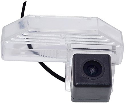 Kalakus Rückfahrkamera in Kennzeichenleuchte Wasserdicht Nachtsicht Auto Rückansicht Kamera Einparkhilfe Rückfahrsystem für Mazda 6 2009-2012 Mazda RX-8
