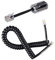 Telephone Cord Detangler,Telephone Handset Cord 10Ft Uncoiled(1.2 Ft Coiled), 1 Pack 360 Degree Rotating/Anti-tangle Landline Cable and 1 Pack Telephone Handset Cord