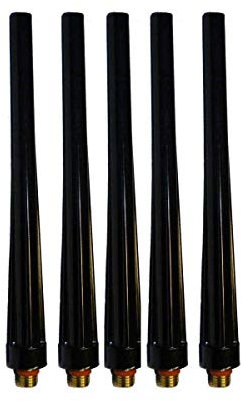 Coda della torcia di saldatura lunga della tazza 41V24L TIG per la torcia SR WP-9 WP-20 e WP-25 Qty-5