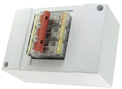 Aexit AC 32A Transparent 400 Mini coupe-Circuit MCB avec logement 385Q892