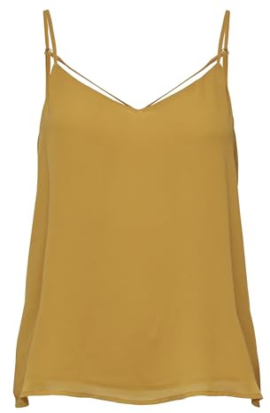 ONLY Damen Onlmoon Sl Noos Wvn Top, Gelb (Mango Mojito Mango Mojito), 38 EU