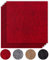 andiamo Teppichfliesen selbstklebend und zuschneidbar 40 x 40 cm - Bodenbelag aus Nadelfilz zuschneidbare Filzplatten selbstklebend 16 m² - 100 Stück Standard Rot
