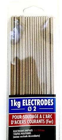 CEVAL France 1kg d'électrodes rutiles diam 2mm