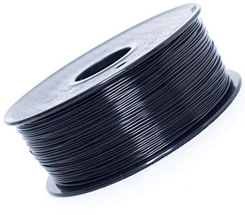 PRILINE Carbon Fiber ASA 3D Printer Filament, UV and Weather Resistant Filament, 1.75mm 1kg Spool,Black