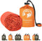 NEU: Backpacker's Journey Biwaksack, ultraleichter und wasserdichter Notfallschlafsack. Ideal für Camping, Wandern und Abenteuer (orange)
