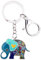 NEWEI Porte-clés Éléphant En Émail Pour Femme Filles Animaux Cutes Porte-clés à PampillesNEWEI Porte-clés Éléphant En Émail Pour Femme Filles Animaux Cutes Porte-clés à Pampilles (Bleu Marine)