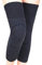 QUUPY Ginocchiera unisex in lana di cashmere, supporta scaldamuscoli caldi invernali caldi ginocchiere termiche ginocchiere ginocchiere, Grigio scuro, 43 x 16.5cm