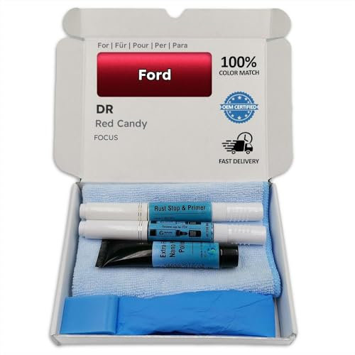 Genuine Colors Lackstift RED Candy DR für Ford Rot Focus