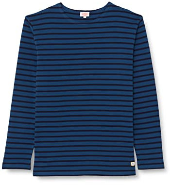 Armor Lux Herren Marinière House for Men Pullover, Libeccio/Schiff, S EU