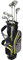 Young Gun SGS X Ace Junior Golf Clubs Set with Bag, Right Hand, Green Ages 12-14
