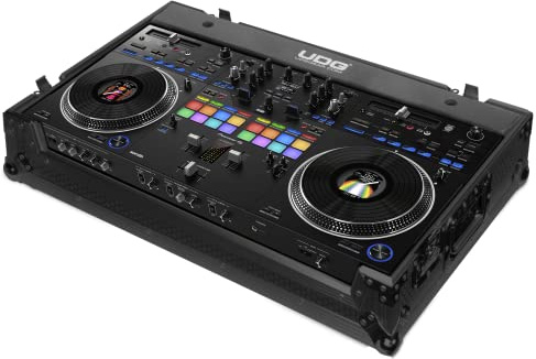 UDG Ultimate Flightcase Pioneer DJ DDJ-REV7 Plus Rollen, Schwarz (U91078BL)