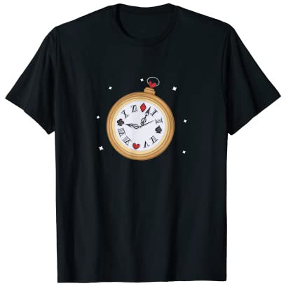 Die magische Taschenuhr, die Alice im Wunderland gefunden hat T-Shirt
