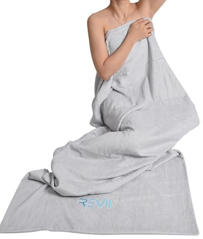 Premium Saunadecke Einsatz Handtuch Kit - Bambus & Baumwolle Feuchtigkeitsableitendes Saunatuch für Infrarot-Saunadecken - Luxuriöser Komfort für Saunasitzungen - Ferninfrarot Saunadecke Zubehör