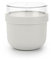 Brabantia - Pot à Encas Make & Take 0.5L - avec Récipient à Garnitures à Visser (180 ml) - Étanche - Grande Ouverture - Convient pour le Congélateur, le Lave-Vaisselle & le Micro-Ondes - Light Grey