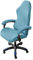LIFEDX Housses de Chaise de Gaming,Housses de Chaise de Jeu Extensible 4 pièces,Housse de Chaise de Bureau avec Accoudoirs/Dossier de Chaise,Housse de Fauteuil Rotatif,Pas de Chaise-Lake Blue