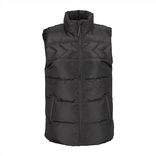 Volcom Unisex Stone Castine Sitzsack Weste, Schwarz, S