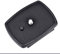 Glomora Quick Release Camera Plate, Tripod Head Adapter for DSLR & SLR Cameras, Compatible with Velbon CX-444, CX-888, CX-460 Tripods