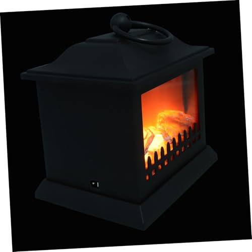 Garneck Künstliches Kaminlicht Dekorative Hängelaterne Flammeneffekte Nachtlicht Für Zuhause Weihnachtsdekoration