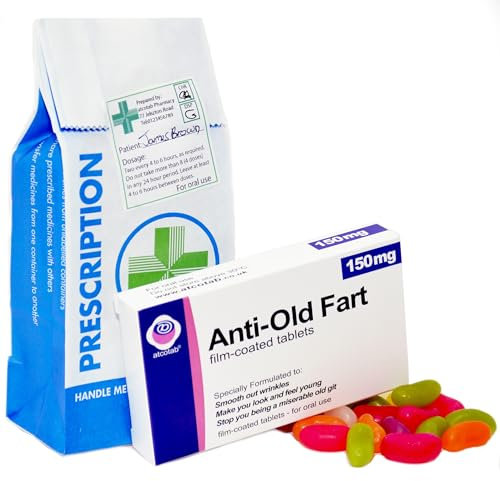 Joke Pill Box - Funny Gifts for Men, Gifts for Dad, Birthday and Retirement Gifts for Men, Gifts for Grandad, Dad Birthday Gift, Xmas Stocking Filler, Secret Santa