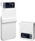 Samsung Galaxy Z Flip 3 Cover pieghevole, stabile, ultra sottile, leggera, protezione dalle radiazioni, protezione all-inclusiva per il vostro telefono cellulare, antigraffio, anti-vibrazioni (bianco)