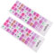 HOMOCONO 2Sheets English Keyboard Stickers for Laptop Decals for Layout Non Transparent Design for Worn Out Keys for Language Learning and Communication