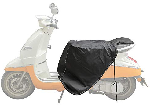 KEMIMOTO Beinschutz Beinabdeckung Roller, Motorradplane/Abdeckplane für Motoroller, Universaler Wetterschutz Nässeschutz mit Reflexstreifen, Wasserdicht & Winddicht