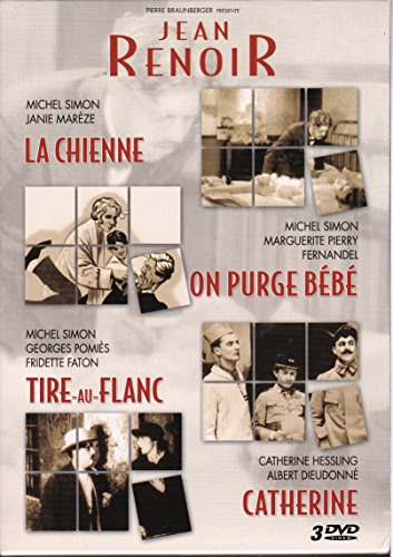 Coffret jean renoir : la chienne / tire au flanc / on purge bebe [FR Import]