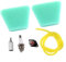 AISEN 2x Luftfilter für Partner 350 351 370 371 390 420 Poulan 2050 2115 2150 mit Zündkerze Primer Pumpe Benzinfilter