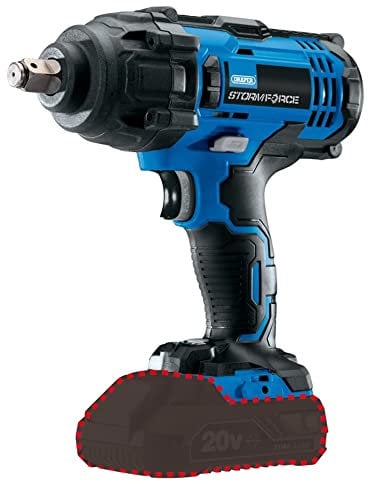 DRAPER 400NM Cordless Impact Gun (Gun + Battery)