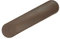 Weiches Leder Stifteetui 15cm x 3,5cm / 4,2cm braun