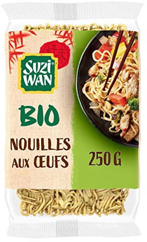 SUZI WAN BIO Nouilles aux oeufs 250g