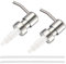 EasyULT 2 Pcs Liquid Soap And Lotion Dispenser Pump Replacement, Stainless Steel Soap Dispenser Pump, Soap Dispenser Pump Head Replacement Spare, for Kitchen Bathroom Worktop Bottles