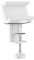 InLine® Table Clamp for Power Strip, White