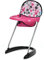 hauck Puppenhochstuhl mit Essbrett, für Puppen bis 43 cm, Pink Dots Rosa