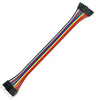 UMTMedia® 10 X Dupont Cables Male to Female Jumper Breadboard Wire GPIO Ribbon For Arduino Pi