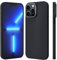 AdirMi Carbon Fiber Case for iPhone 12/12 Pro/12 Pro Max,Premium Aramid Fiber Slim Light Minimalist Phone Cover, Metal Camera Circle Ultra Thin Phone Cover,Black,iPhone 12 Pro