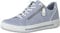 Jana Damen Sneaker flach mit Reißverschluss Vegan, Hellblau 1 (Blau), 40 EU