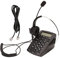 Telefono per Call Center, Telefono con Filo con Cancellazione del Rumore Microfono Auricolare, Tastierino FSK DTMF ID Chiamante, Volume Regolabile, Telefonico Auricolare