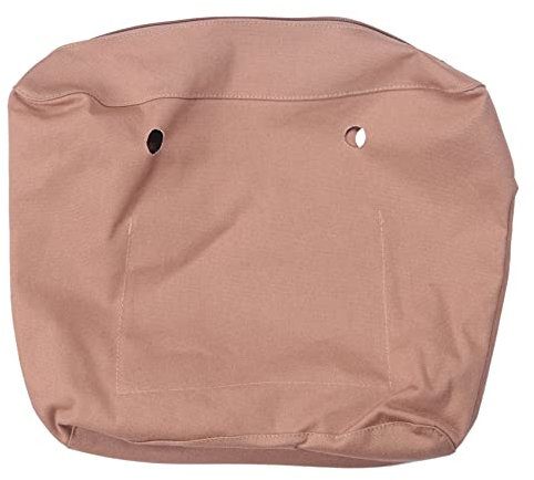 Piarktoy Wasserdichter fester Canvas-Einsatz, Innenfutter, Reißverschlusstasche für Obag O Bag Tasche, Deep Khaki Mini, khaki, 39*12*31cm
